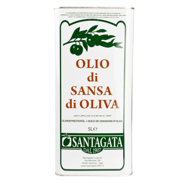 SANTAGATA POMACE OLIVE OIL 4 X5LT