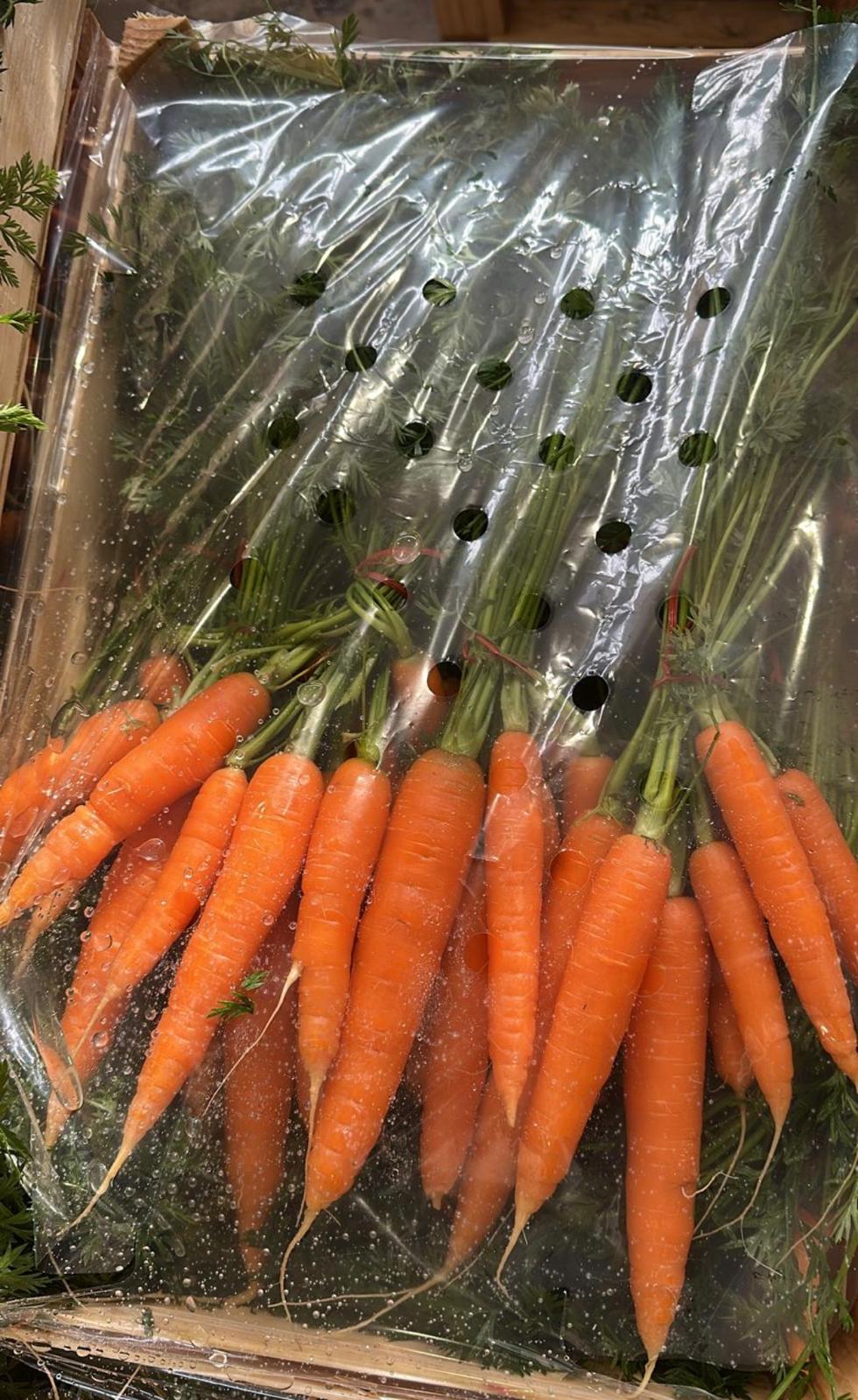 CARROTS LEAFY BUNCHED X 12`S