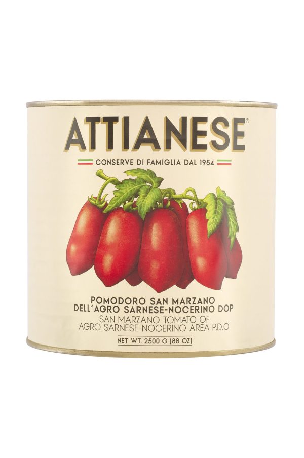 ATTIANESE POMODORI SAN MARZANO DOP 6X2.55KG