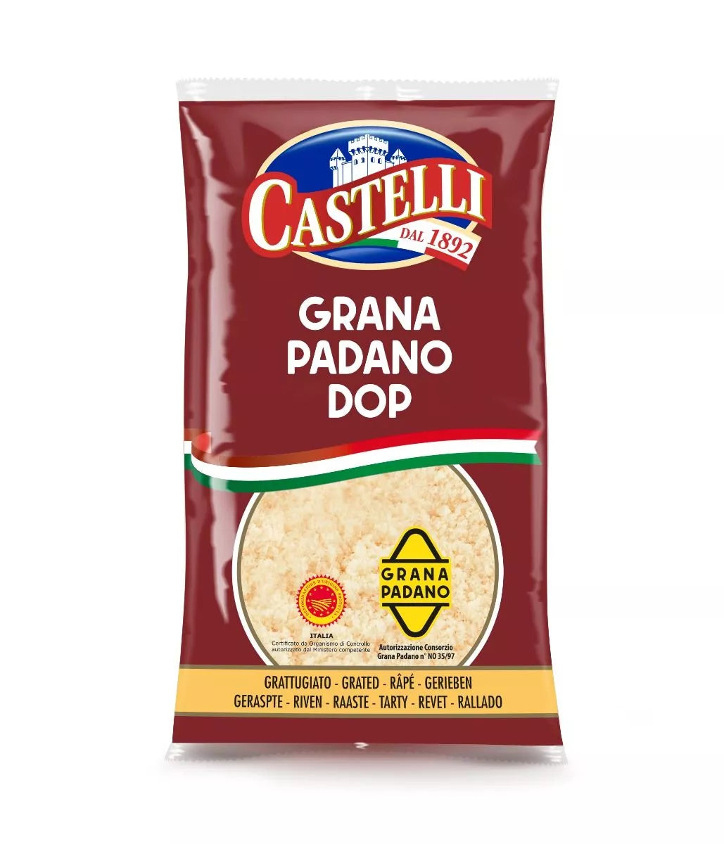 CASTELLI GRATED GRANA PADANO 1KG