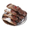 FILLED SICILIAN CANNOLI CHOCOLATE MEDIUM 14X110G