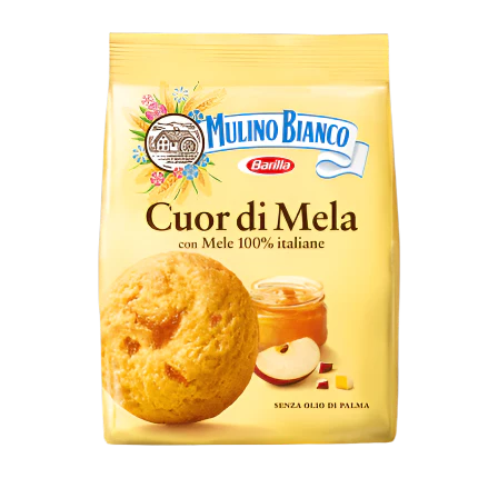 MULINO BIANCO COOKIES GR 250 CUOR DI MELA X 10
