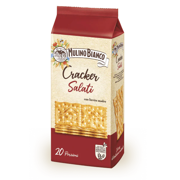 MULINO BIANCO CRACKERS GR.500 SALTED X 9