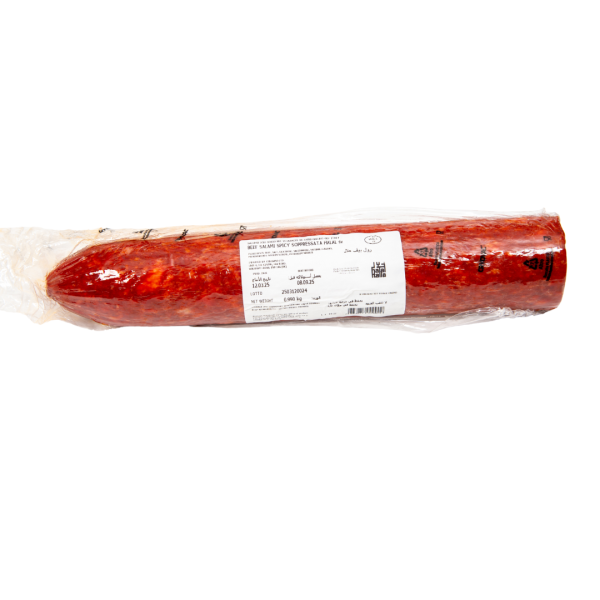 SOSIO SOPPRESSATA DI BOVINO SPICY HALAL 1KG