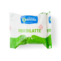 Mozzarella Fior di Latte cheese ball package, white and green bag