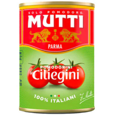 MUTTI GR 400 DI COLLINA CHERRY TOMATO IN TIN X 24