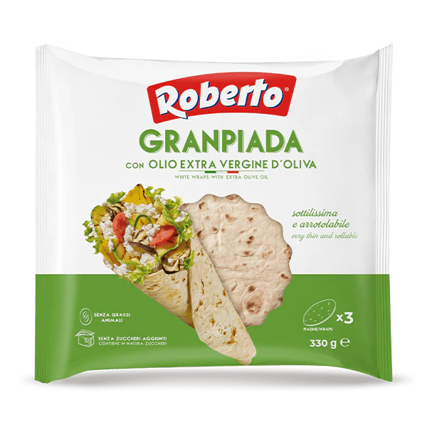 ROBERTO GRANPIADA PIADINA OLIO OLIVA GR.330 X 10