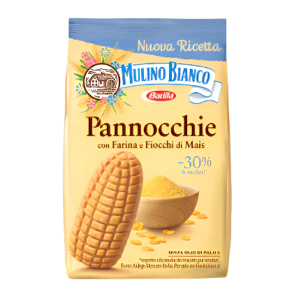 MULINO BIANCO COOKIES GR 350 PANNOCCHIE X 12