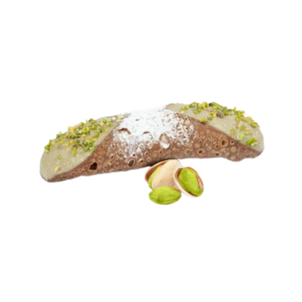 FILLED SICILIAN CANNOLI PISTACHIO MEDIUM 14X110G