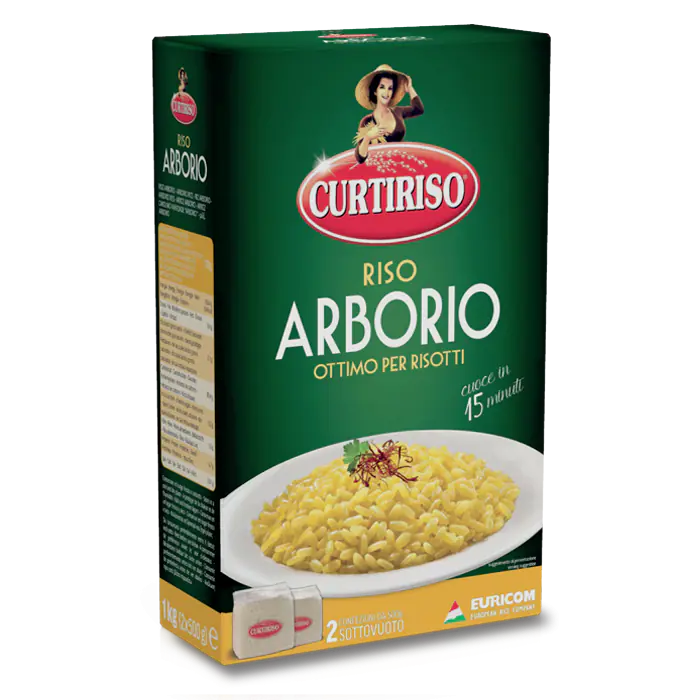 CURTI RISO RICE KG 1 ARBORIO X 10