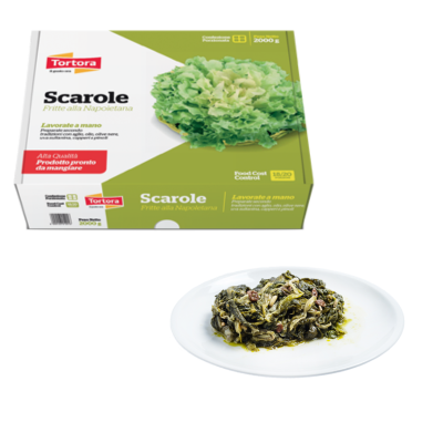 TORTORA FROZEN FRIED SCAROLE 5X2KG